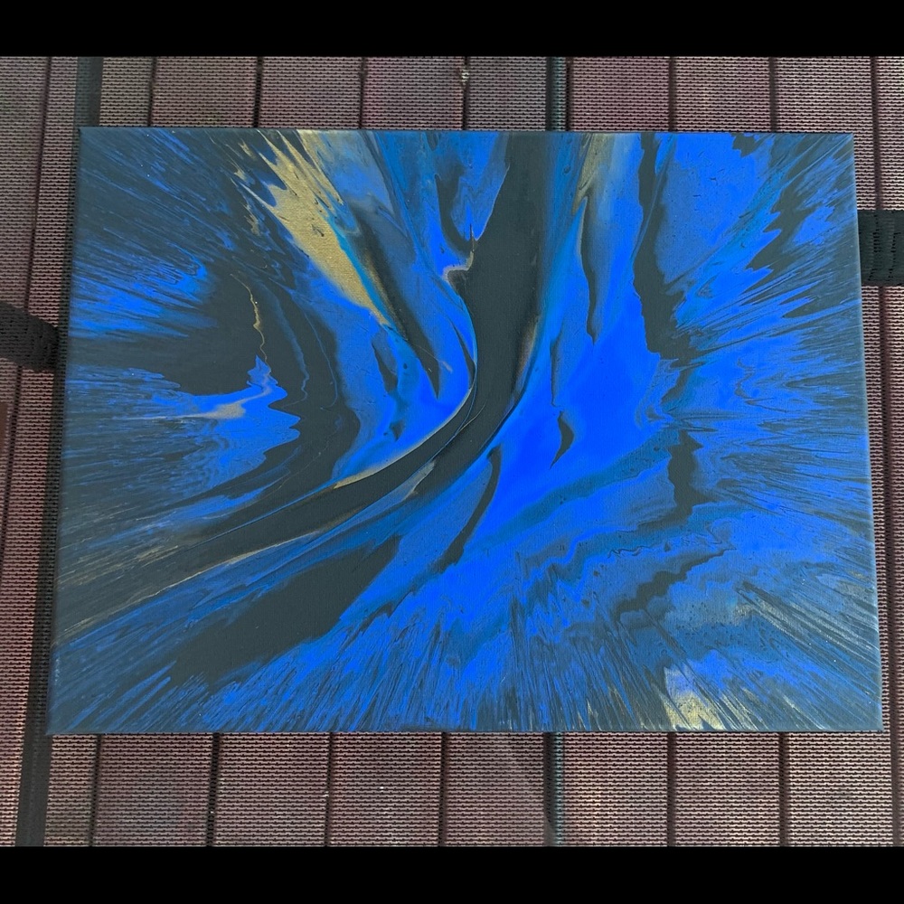 12” x 16” Spin Art